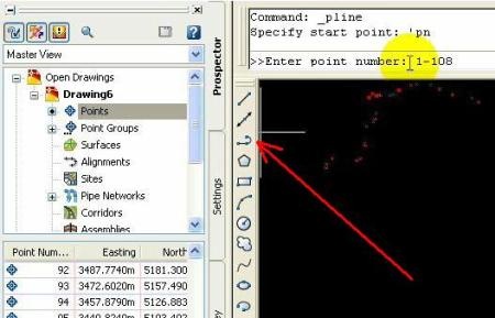 crear poligono de puntos excel