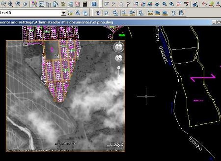 conectar autocad y google earth