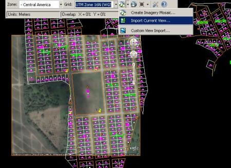 conectar autocad y google earth